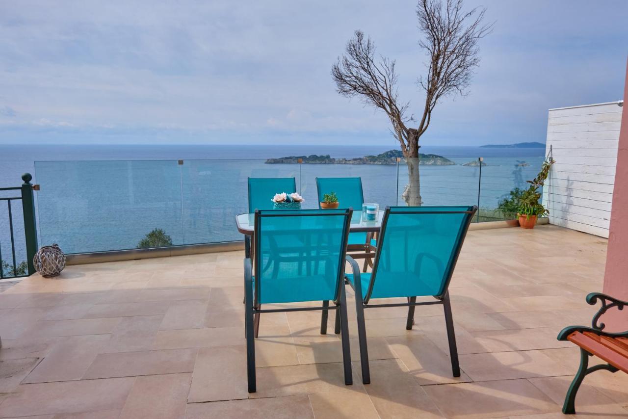 Villa Meli Afionas Corfu Afión Exterior foto
